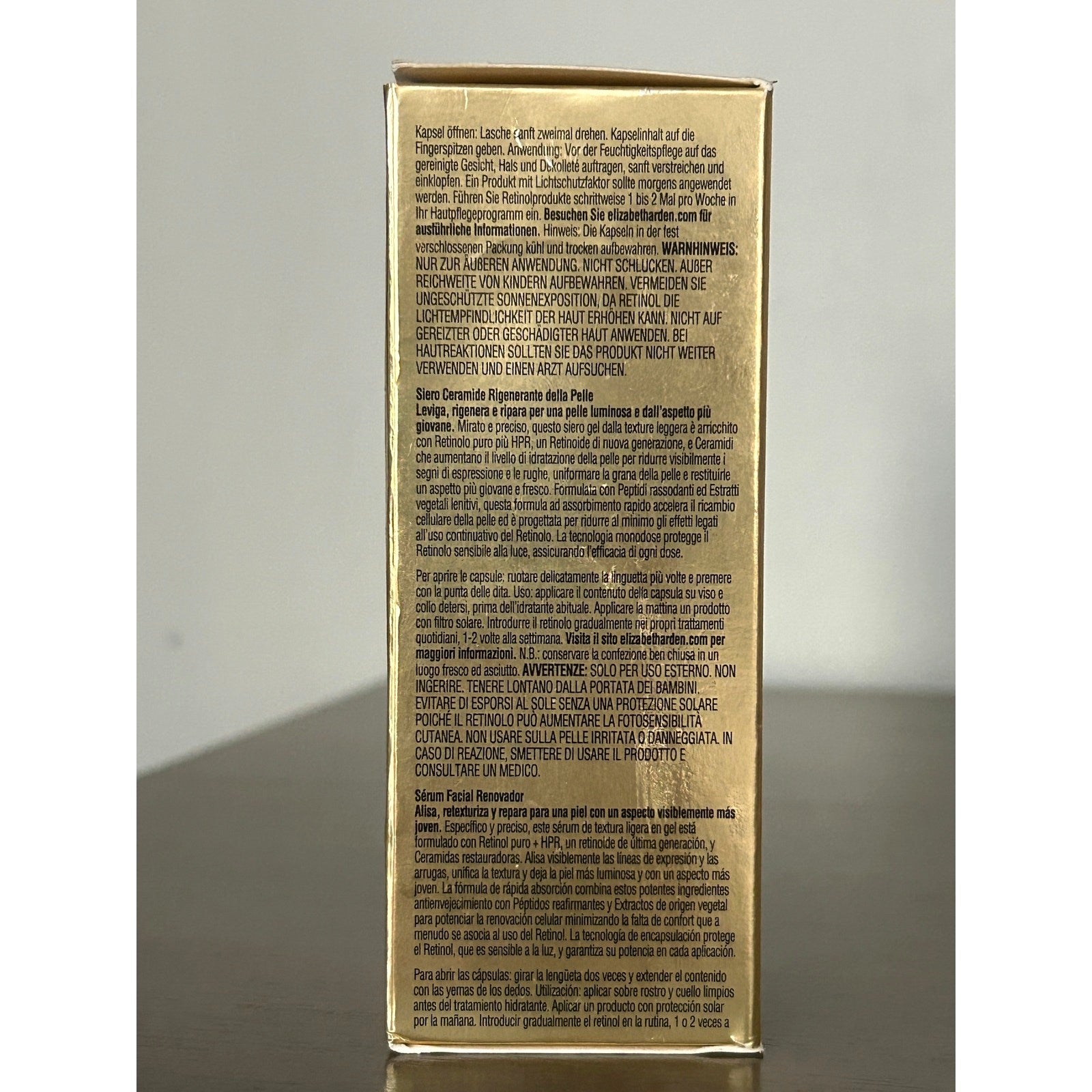 Elizabeth Arden Retinol + HPR Ceramide Serum Capsules Rapid Skin Renewing 
