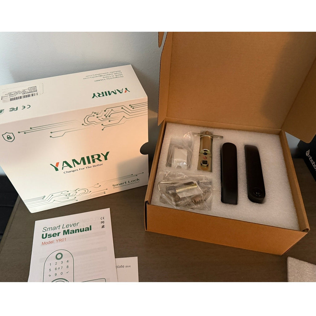Yamiry Fingerprint Smart Door Lock, Keyless Entry Keypad, APP Control Deadbolt