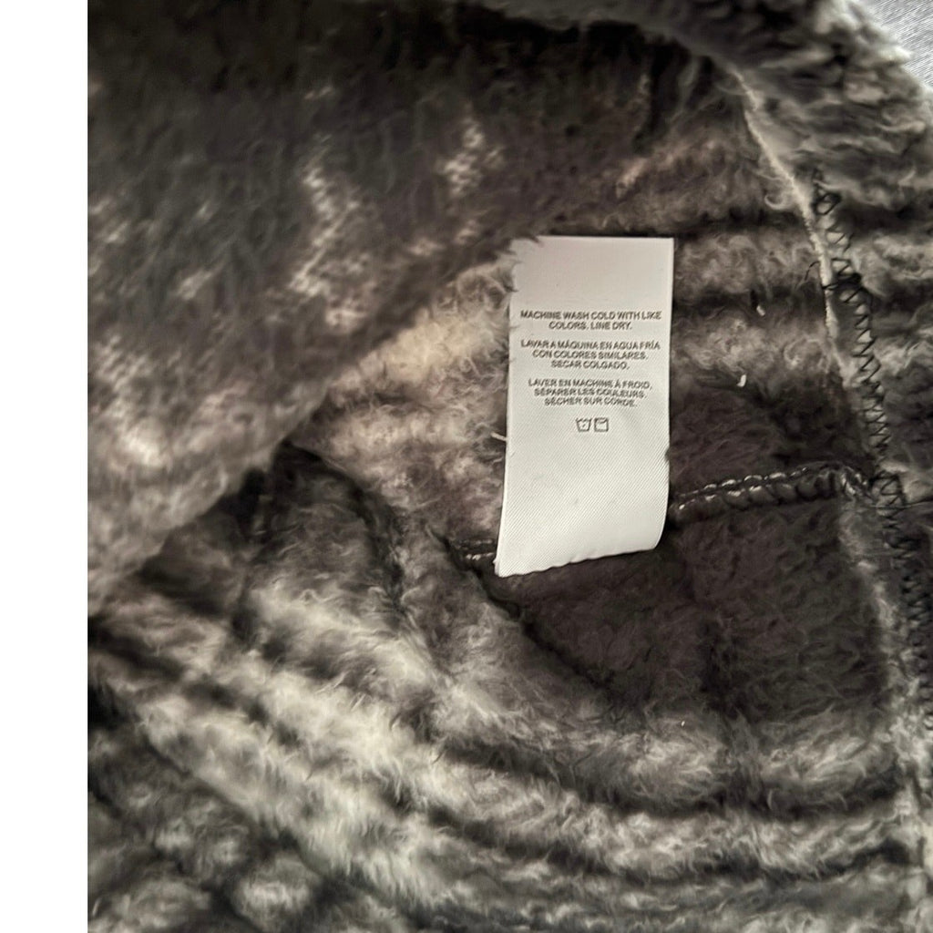 Thread & Supply Plaid Sherpa Jacket Women's XS Cozy Short Length EUC