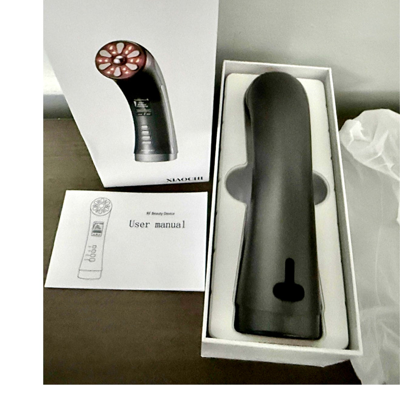 RF Facial Device 4-in-1 Facial Massager Skin Rejuvenation Lifting & Tightening