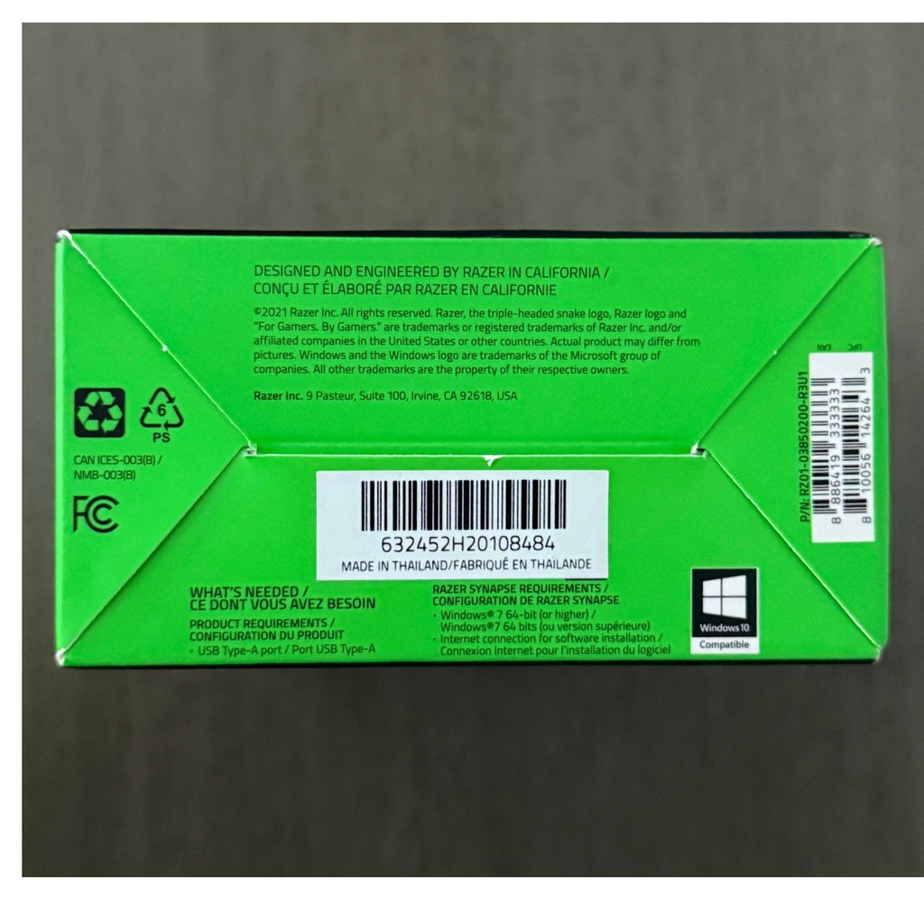Sealed Razer Death Adder Gaming Mouse White Sealed Box