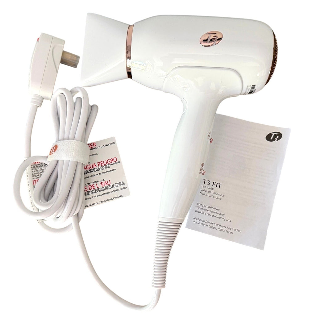 T3 Fit Micro Compact Professional Hair Dryer w/IonAir Fast Lightweight NoBox New