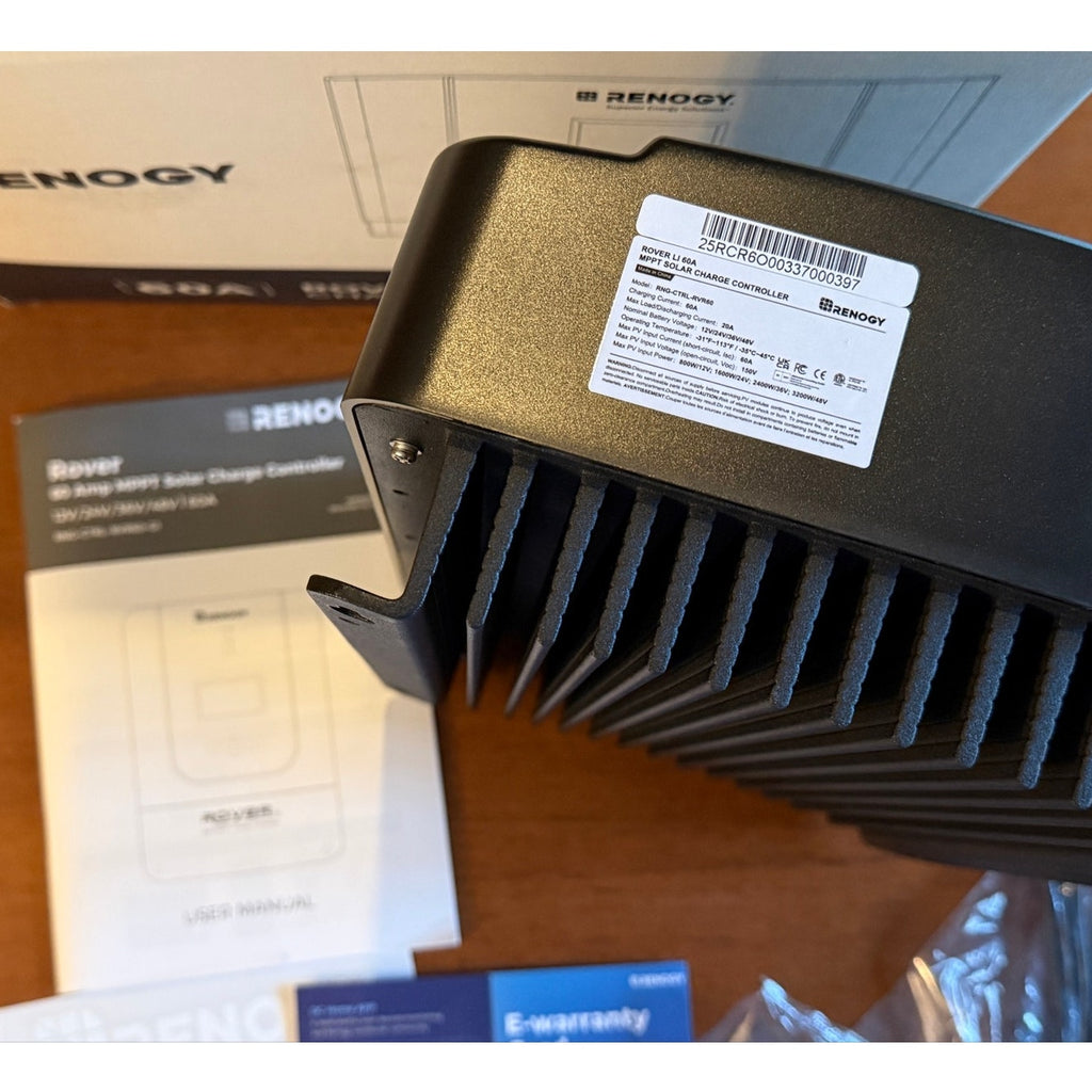 Renogy Rover 60A MPPT Solar Charge Controller 12/24/36/48V Auto LCD BRAND NEW