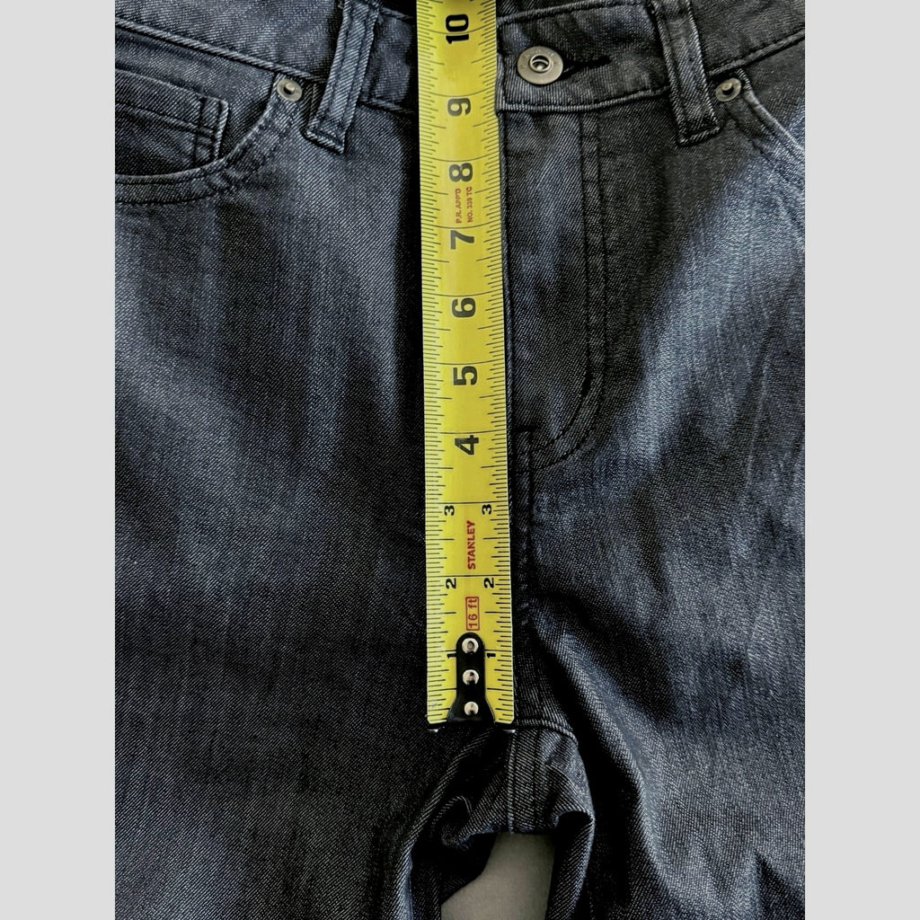 Womens Prana Kayla Organic Stretch High Rise Jean Sz 6 Regular Denim Solid Gray