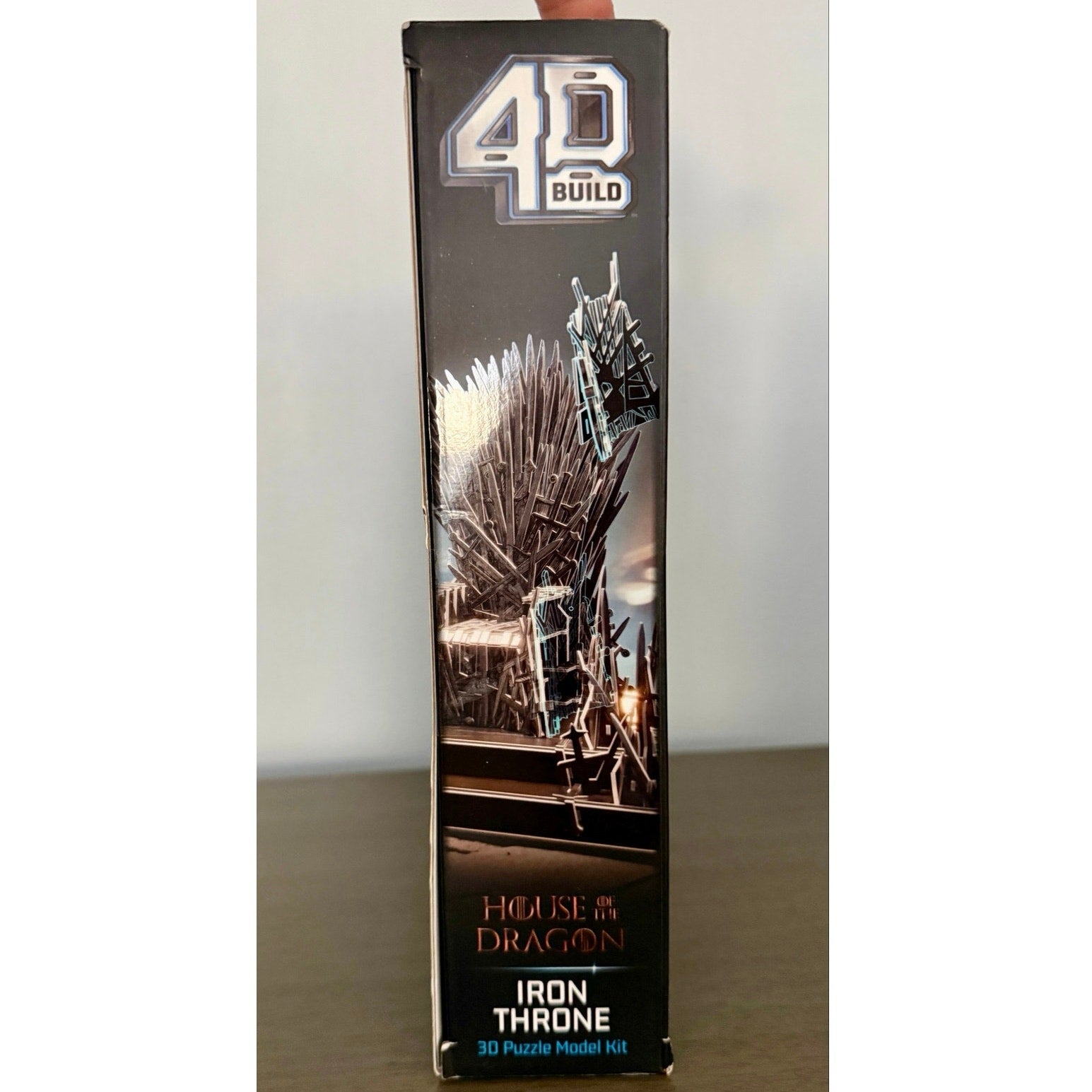 Game of Thrones Iron Throne 3D Model Kit 219pcs House of the Dragon Sealed Box