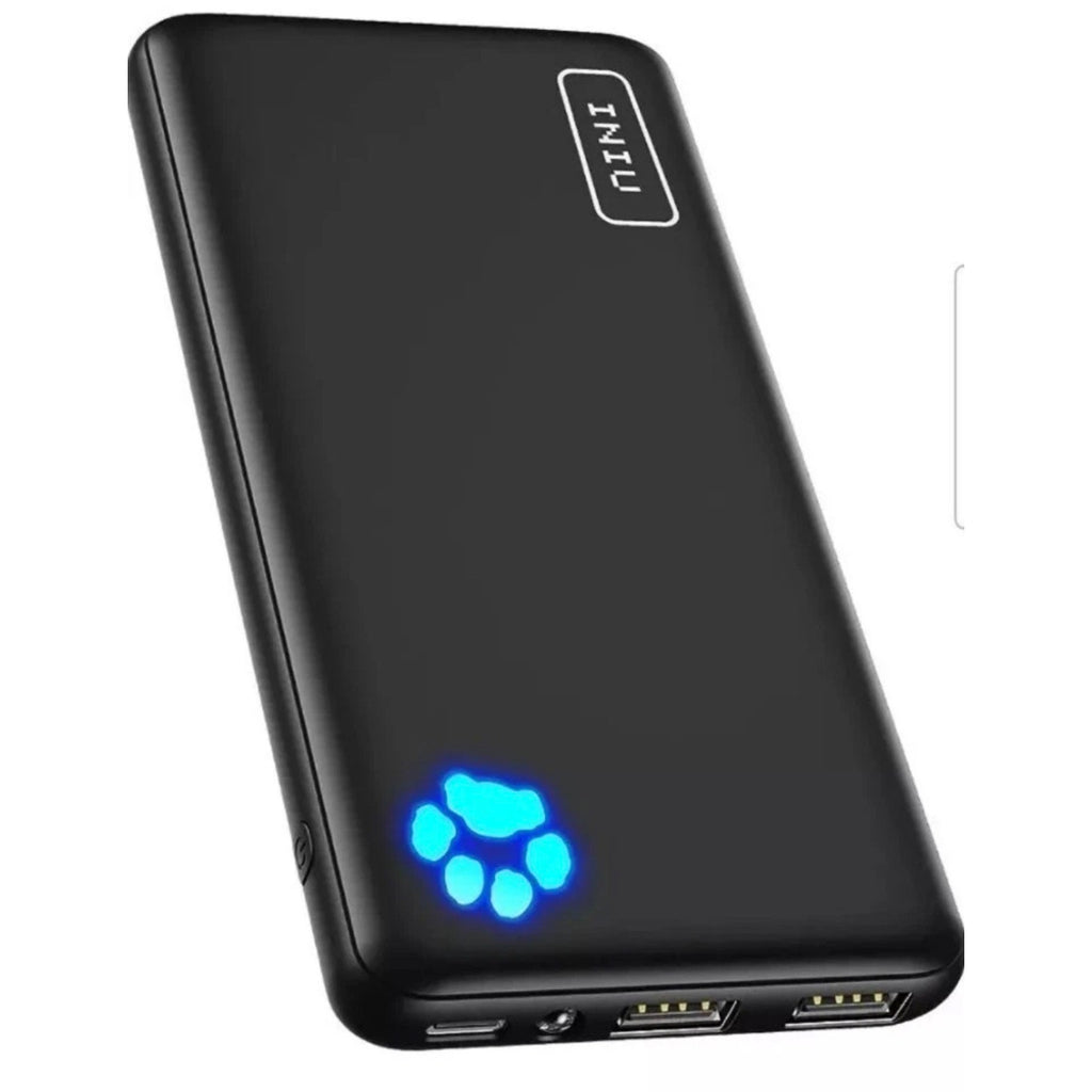 INIU 10000mAh Ultra‑Slim Power Bank USB‑C & USB-A  Fast Charge Pro Portable NEW