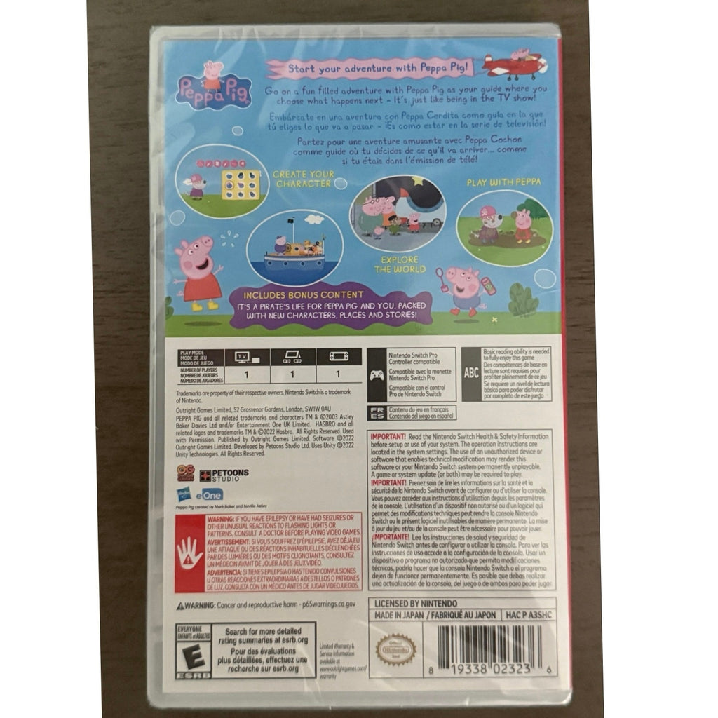 My Friend Peppa Pig Complete Edition - Nintendo Switch SEALED NEW