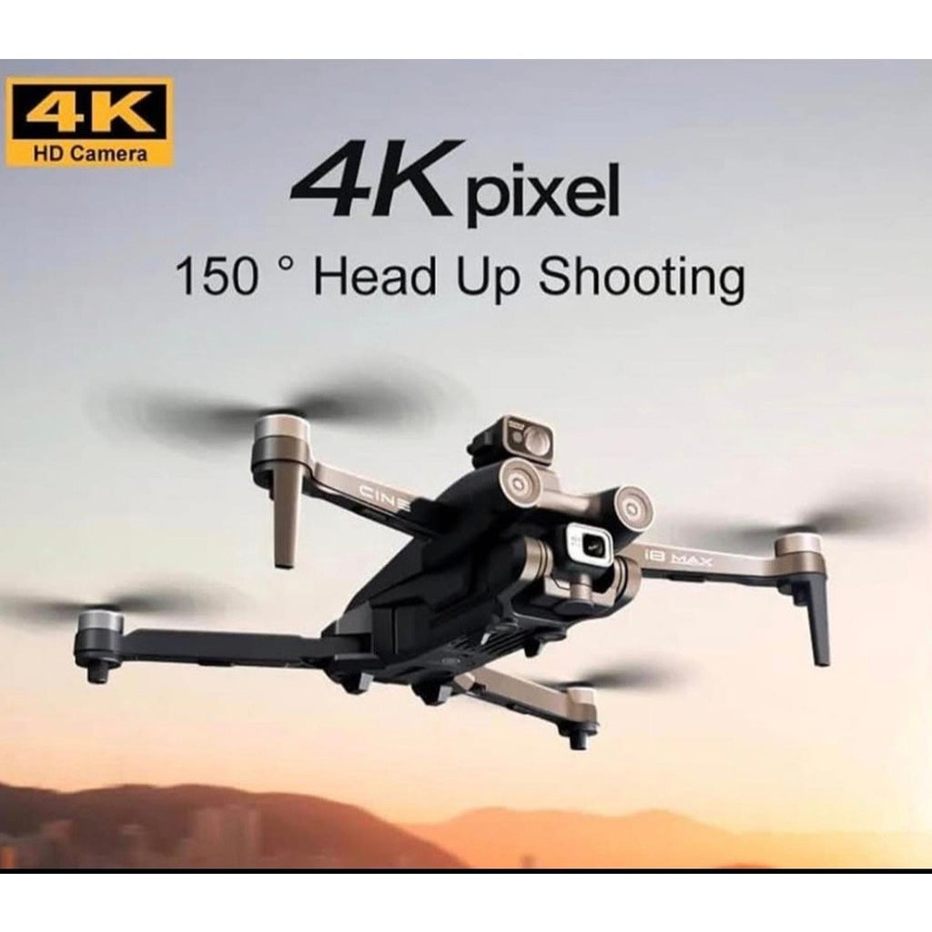 FUN 4K HD Camera Drone Advance Obstacle Avoidance WIFI Foldable Lightweight NEW