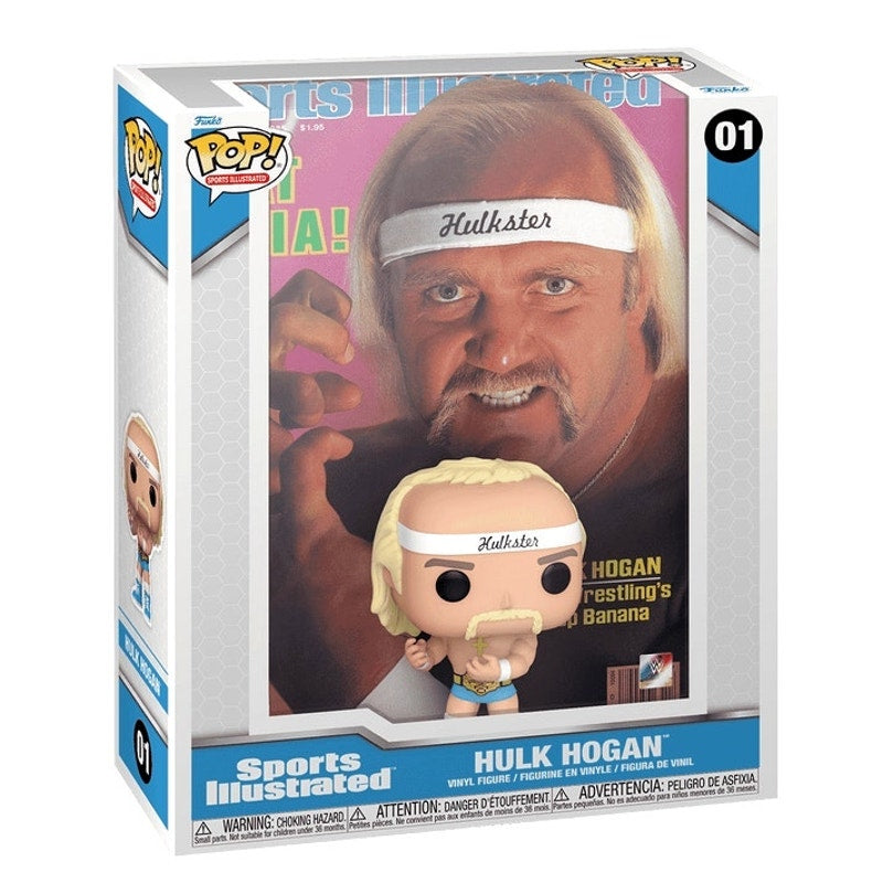 Collectible Funko Pop! Sports Illustrated WWE Hulk Hogan 1985 Magazine Cover