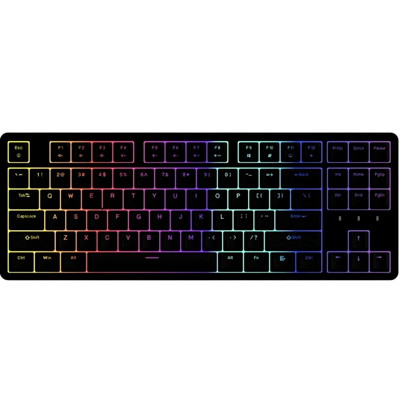 IROK TKL 87‑Key RGB Black Mechanical Keyboard Hot‑Swappable Switches USB‑C