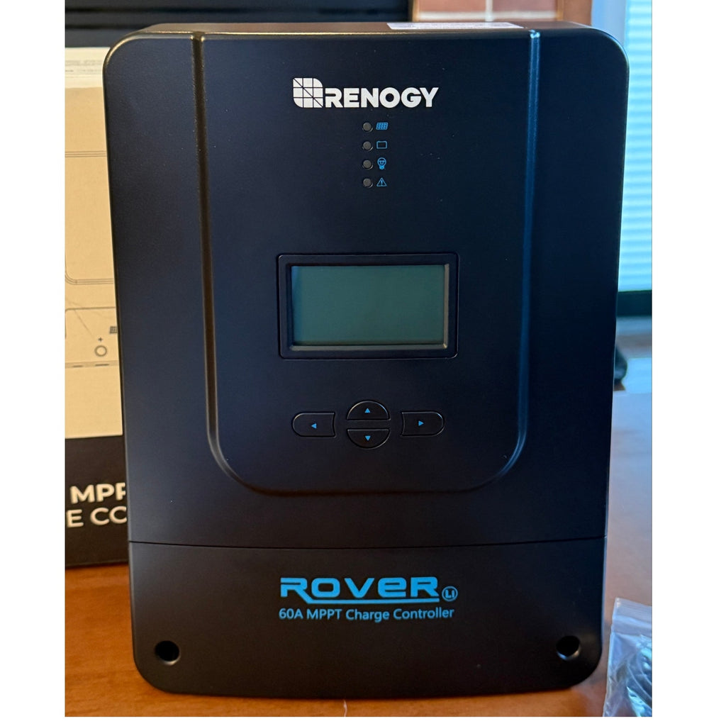 Renogy Rover 60A MPPT Solar Charge Controller 12/24/36/48V Auto LCD BRAND NEW