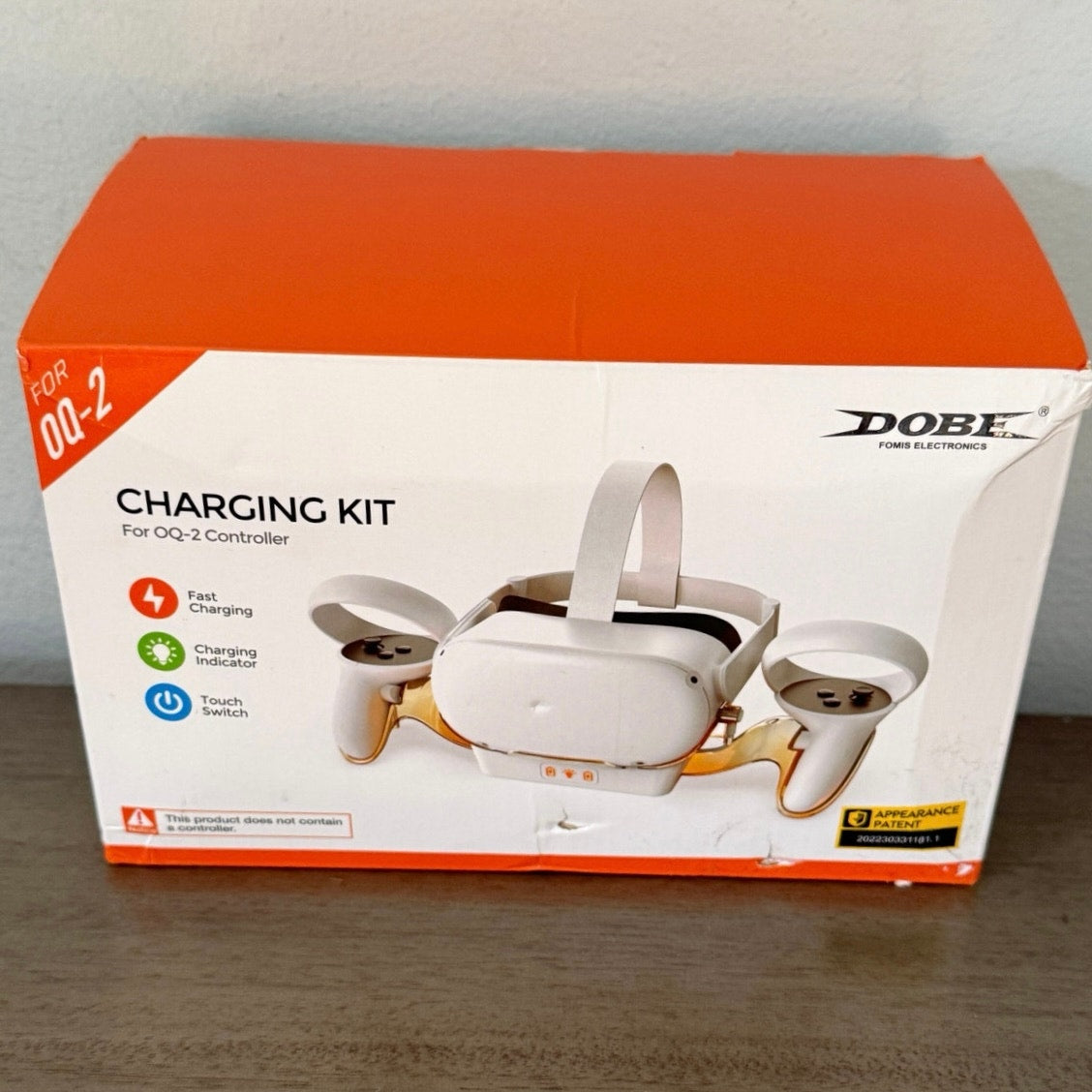 DOBE OQ2 Controller Charging Kit Dock Stand Easy Touch Switch VR Accessory