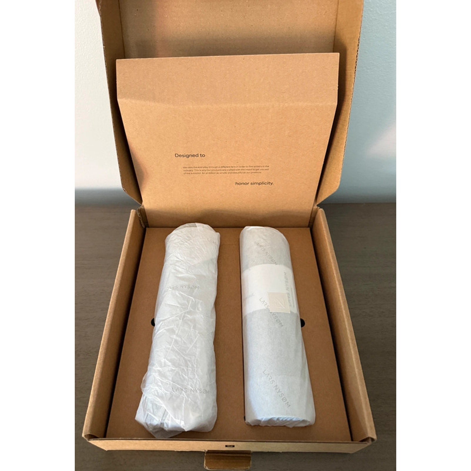 LARS NYSØM Electric Salt & Pepper Grinder Set | Sage Green NIB