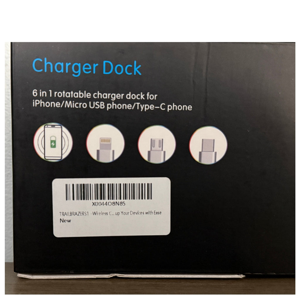 3 in 1 Wireless Charger Charging Stand Station Phone, Smart Watch, Air pods READ
