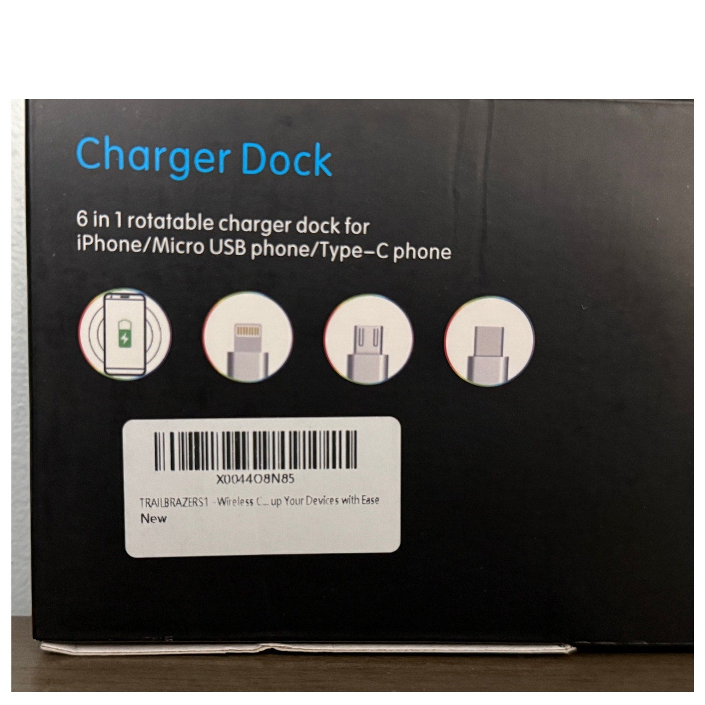 3 in 1 Wireless Charger Charging Stand Station Phone, Smart Watch, Air pods READ