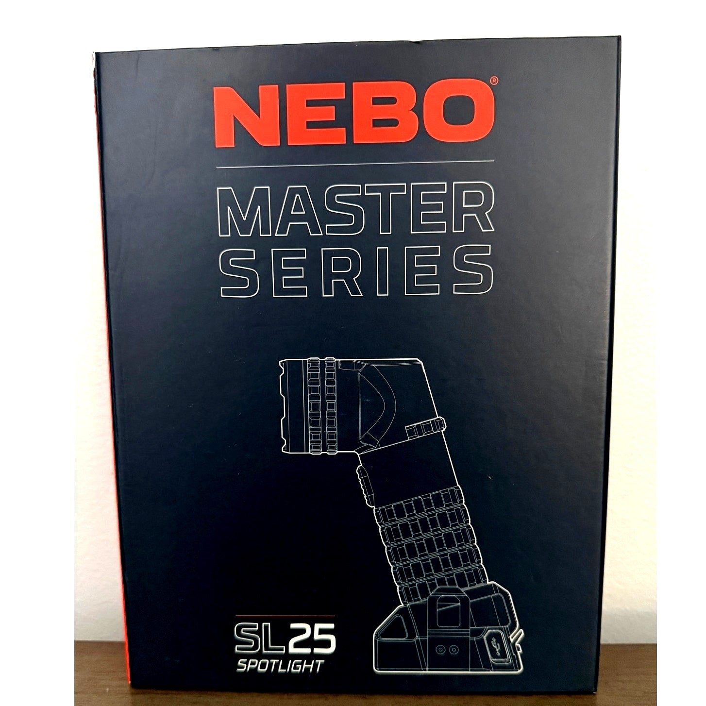 NEBO Master Series SL25 Rechargeable Flood Light Spotlight Waterproof Sealed NEW