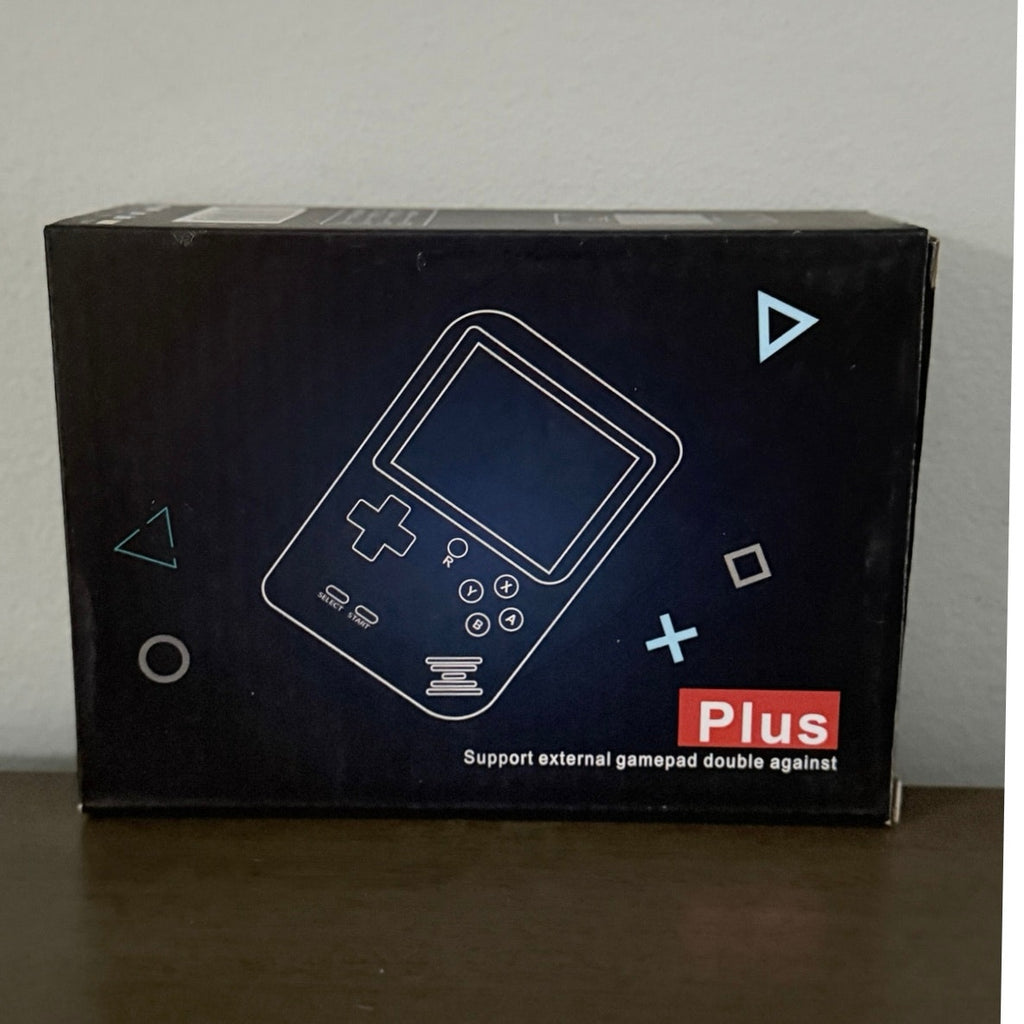 Game Box Plus- Hand Held Game System, 400 Games In 1 w/ Light Up Clear Case NIB