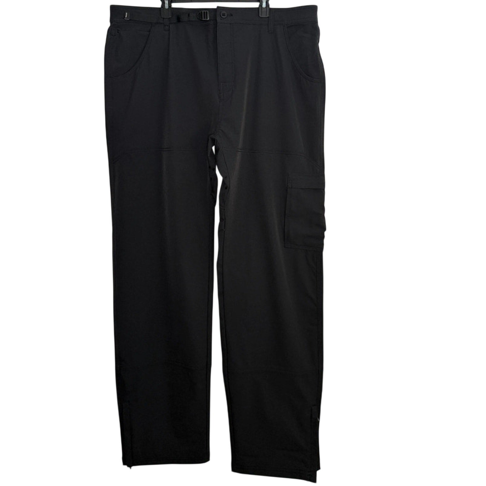 prAna Stretch Zion AT Technical Pants Standard Fit Black Mens Sz 42x32 NWT $135