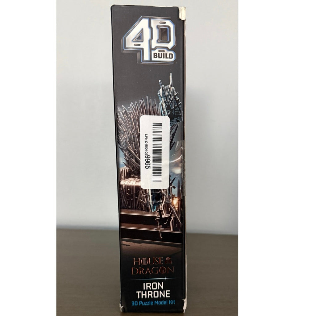 Game of Thrones Iron Throne 3D Model Kit 219pcs House of the Dragon Sealed Box