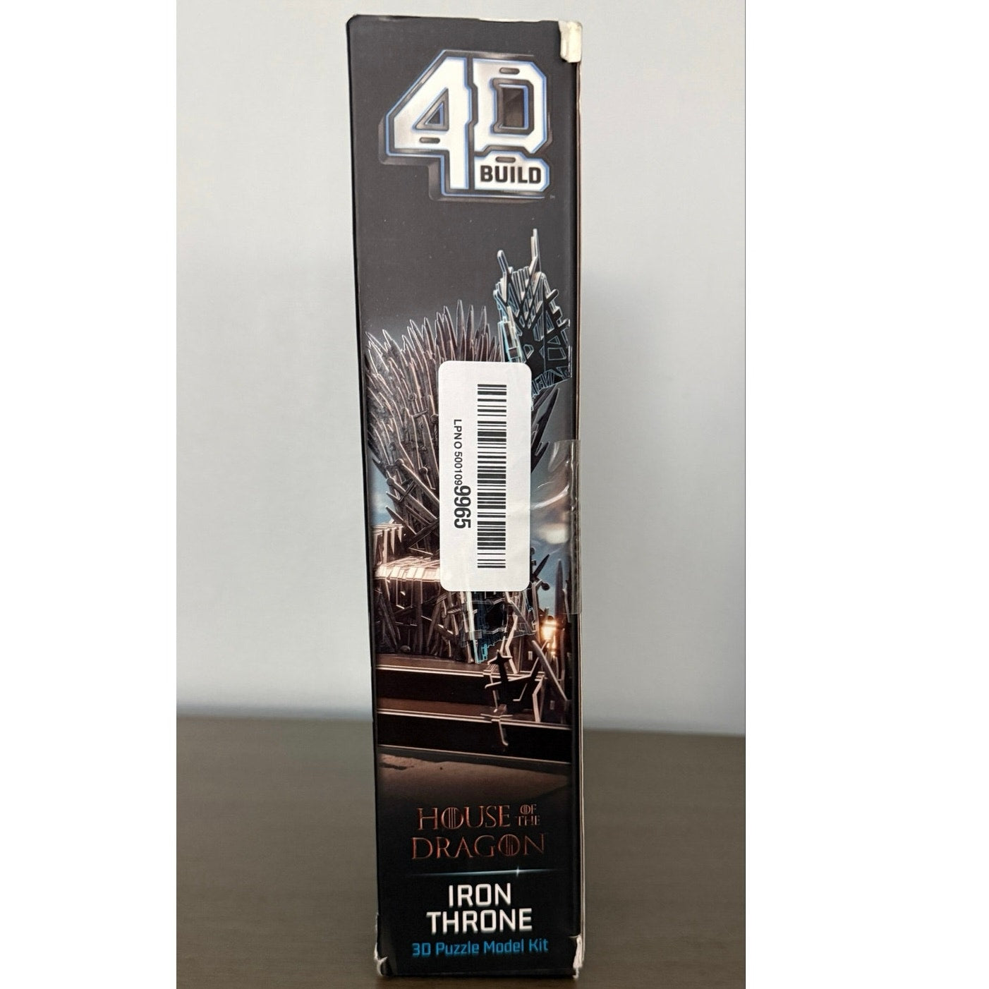 Game of Thrones Iron Throne 3D Model Kit 219pcs House of the Dragon Sealed Box