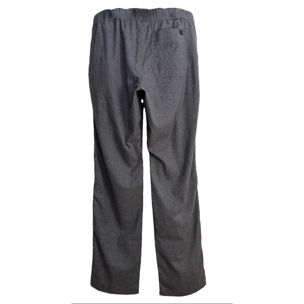 prAna Men’s Vaha E‑Waist Pants Gravel Grey Hemp Blend Large 34 Inseam NWT