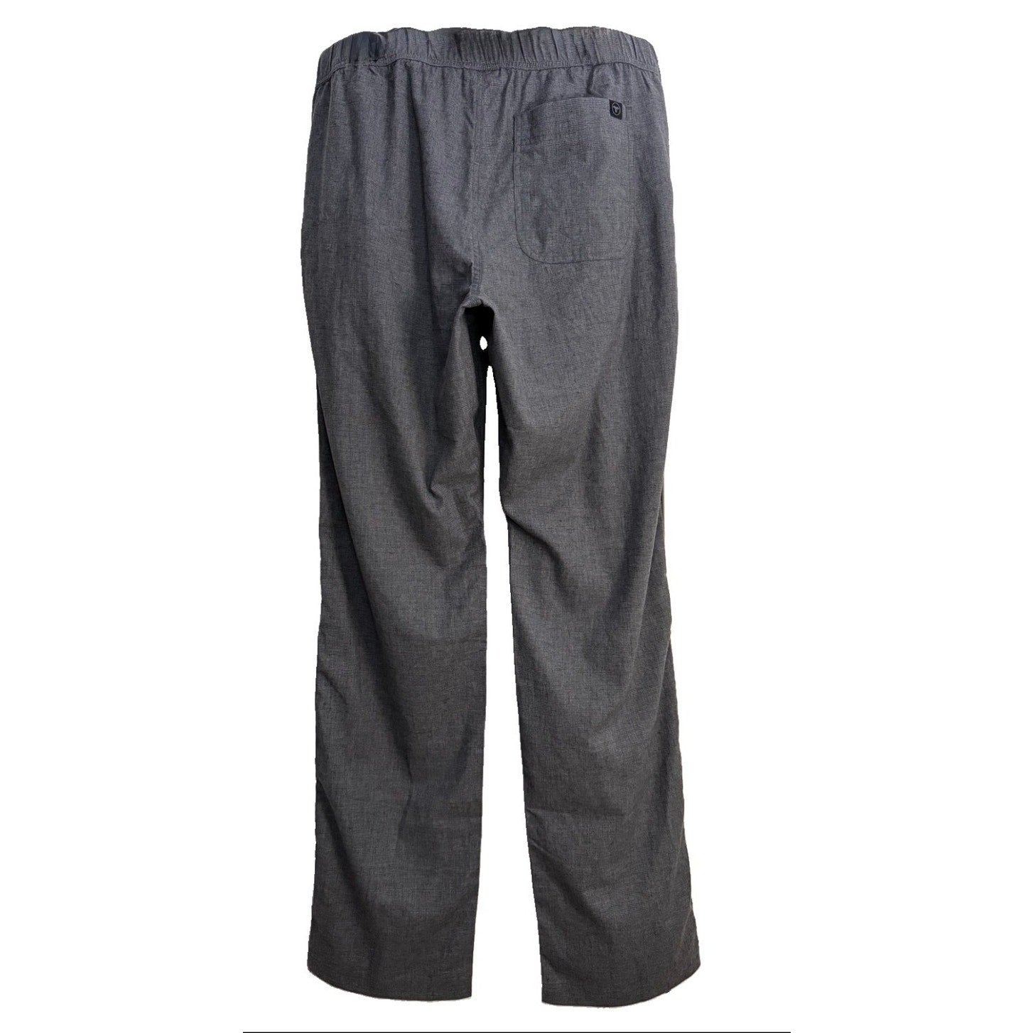 prAna Men’s Vaha E‑Waist Pants Gravel Grey Hemp Blend Large 34 Inseam NWT