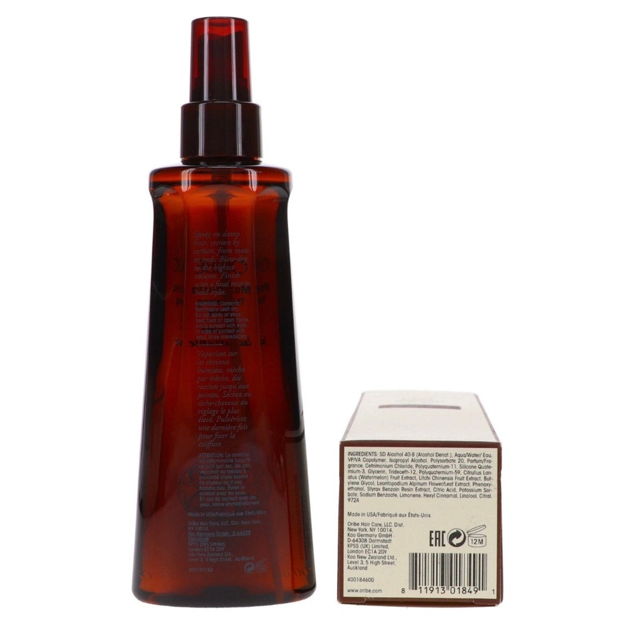 Oribe Maximista Thickening Spray Volume Lifting Med. Hold Heat Protect Size 6.8