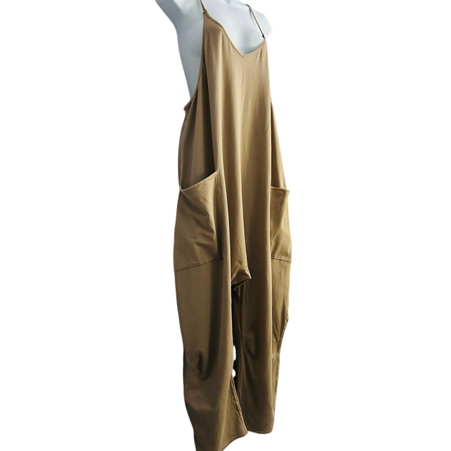Free People Hot Shot One Piece NWOT Medium Mocha Latte Tan FP Movement