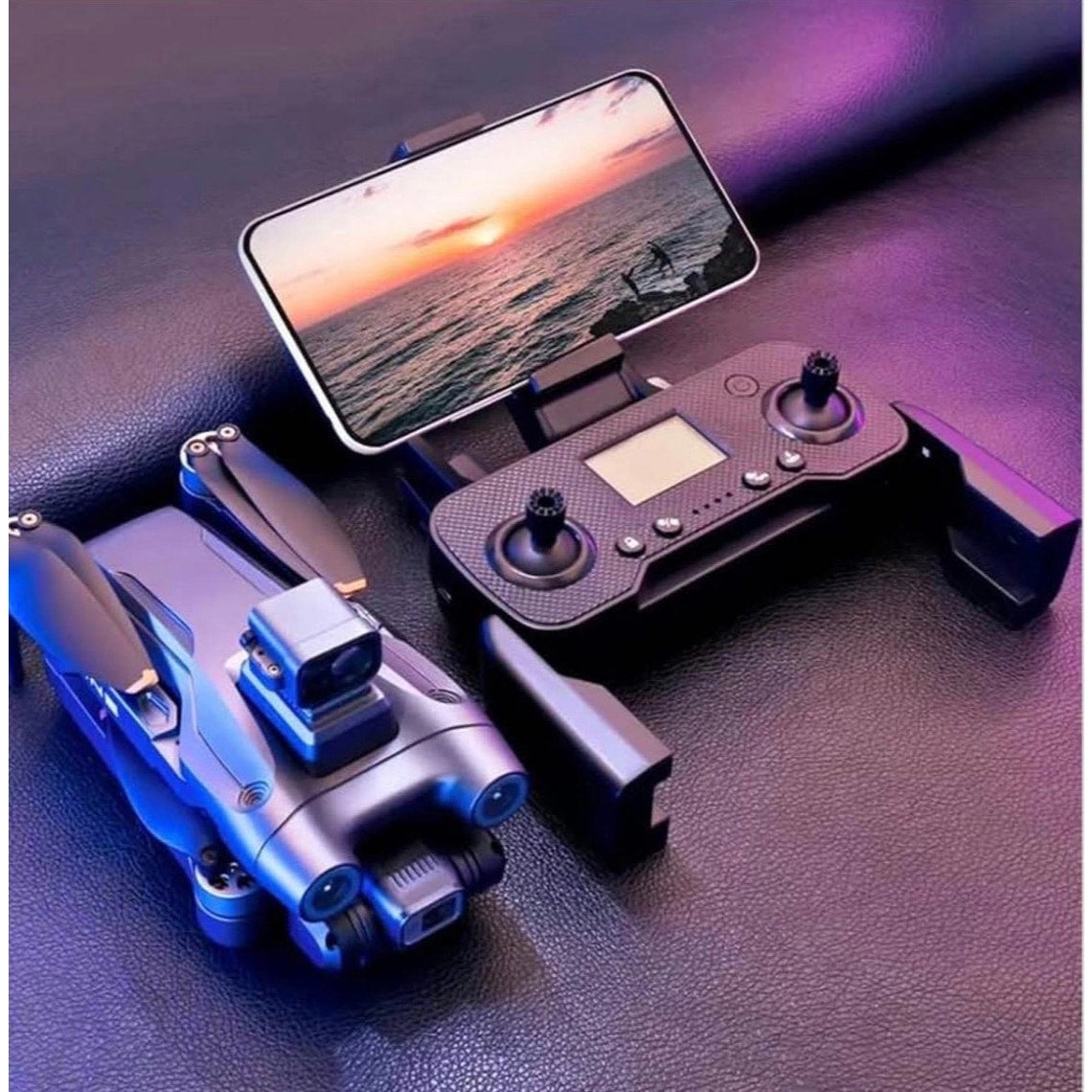 FUN 4K HD Camera Drone Advance Obstacle Avoidance WIFI Foldable Lightweight NEW