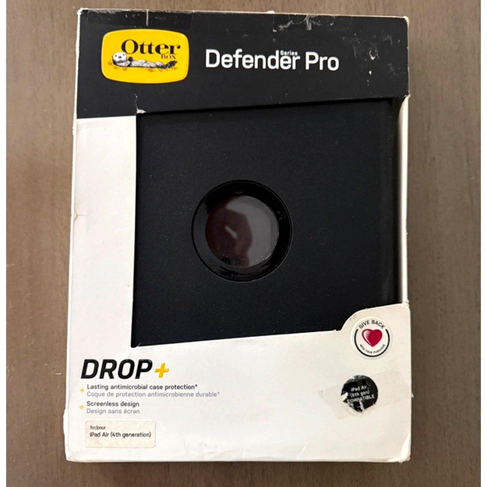 OtterBox Defender Pro Case for iPad Air 10.9" 4th Gen & 5th Gen Heavy Duty Black