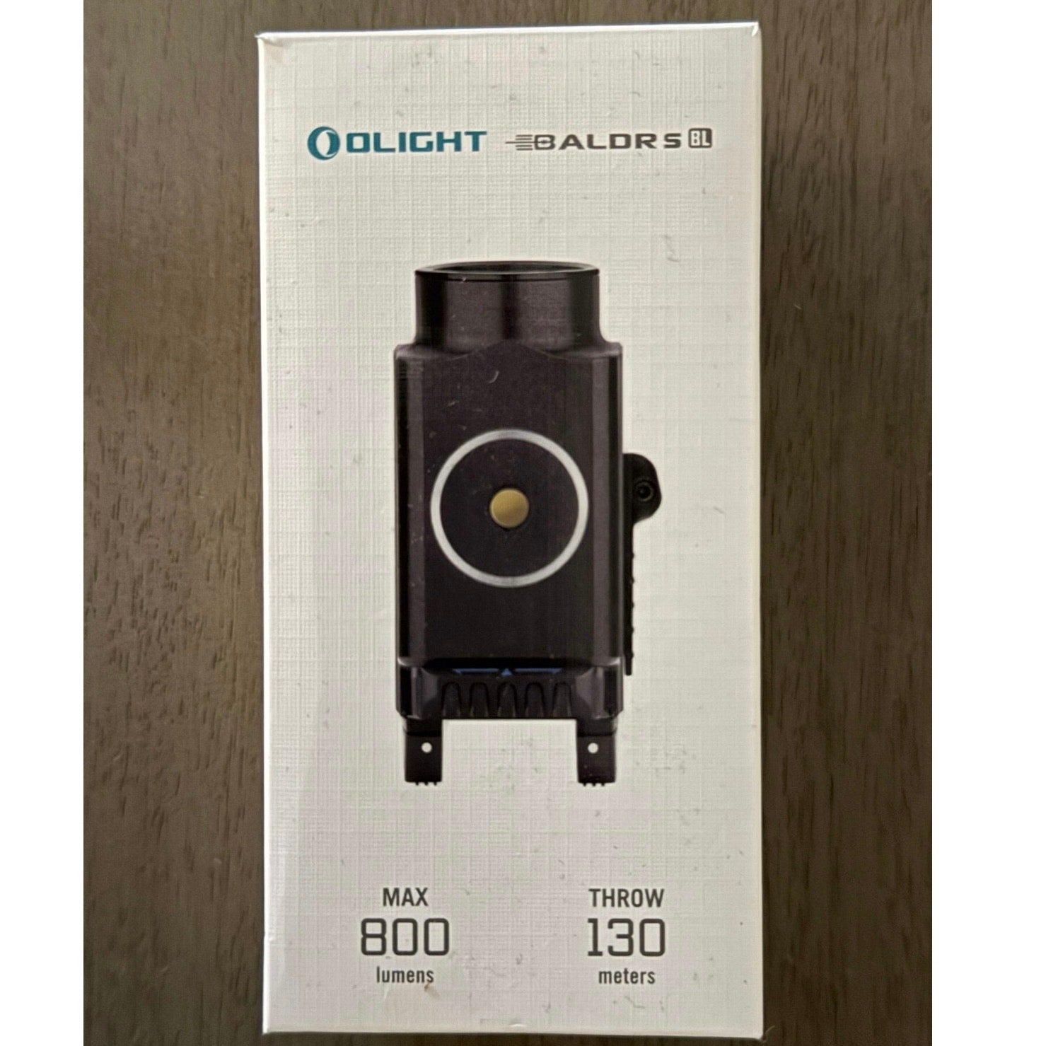 Olight Baldr S BL Rechargeable 800 Lumens Rail Mounted Weapon Light w/Blue Laser