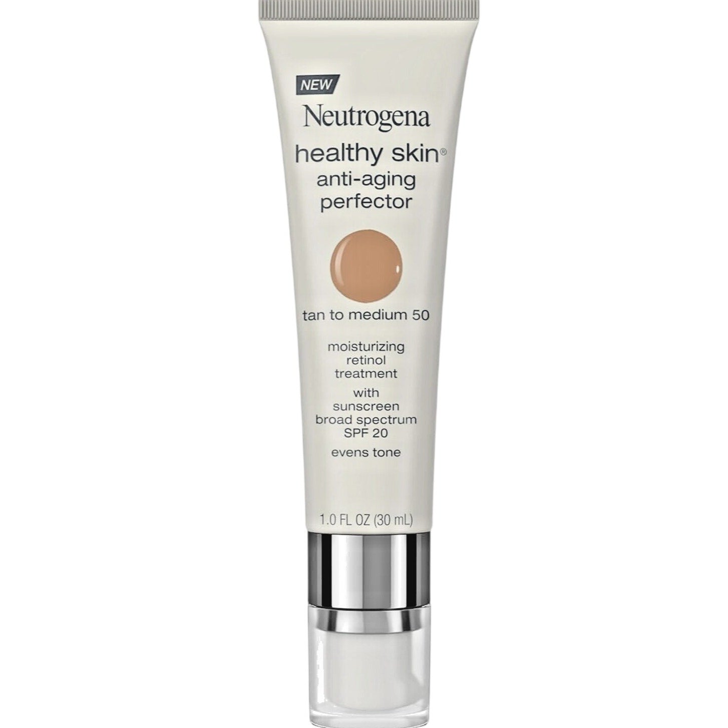Neutrogena Healthy Skin Anti-Aging Perfector #50 Tan to Medium 1.0 floz 30ml New