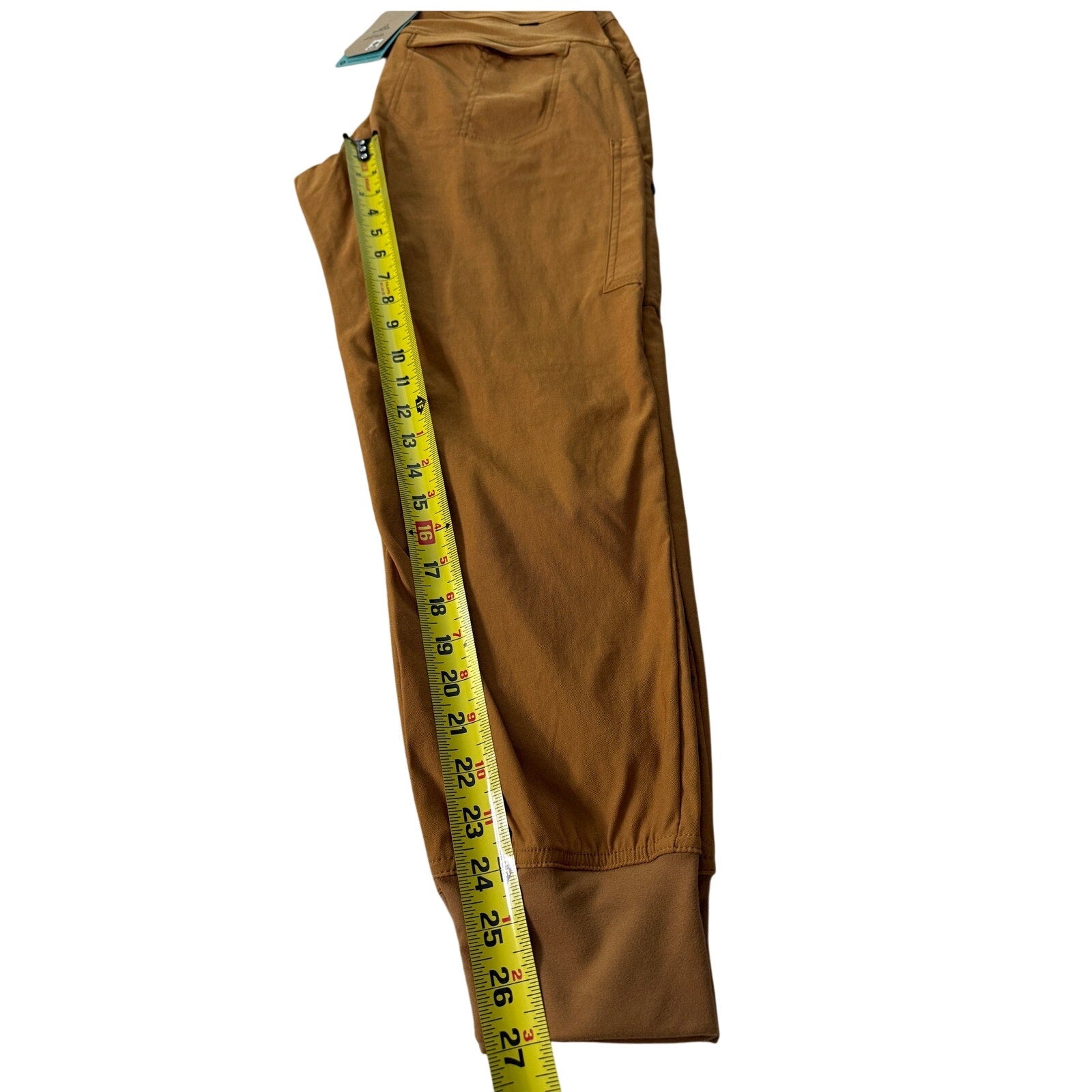 Women's PrAna Halle E‑Waist Jogger II – Antique Bronze /Tumeric - Size 6 RG NWT