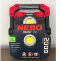 NEBO Omni 2000 Lumen COB LED Black Rechargeable Handheld Work Light NEW