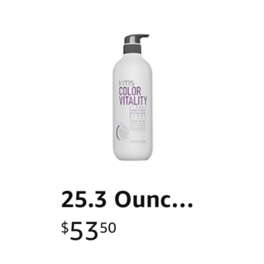 KMS Color Maintainer Vitality & Protectant Salon Conditioner 25.3 fl oz Sealed