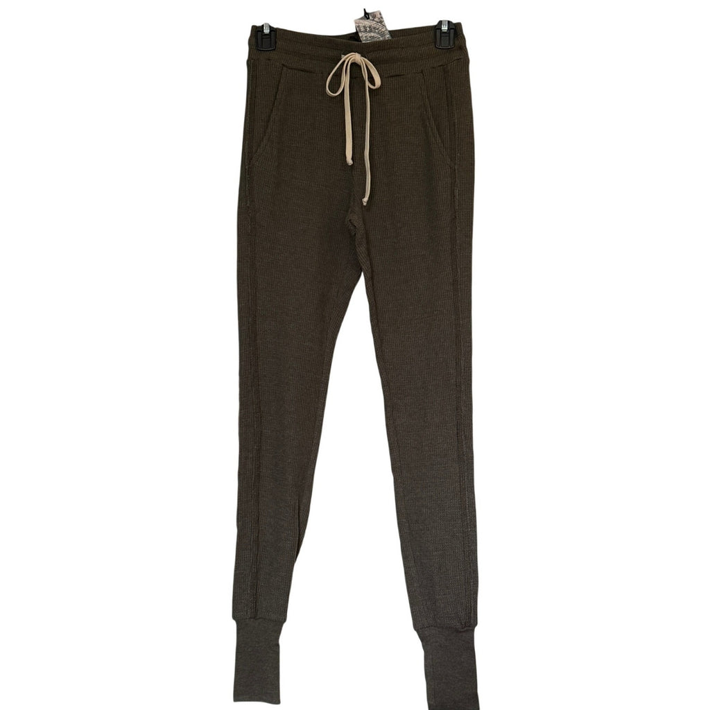 TWENTY MONTREAL Everest Thermal Pant Jogger Heather Brown Sz XS NEW