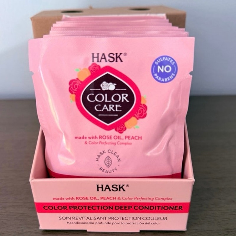 Hask Color Care Protection Deep Conditioner Treatment Maintain Color 12 packs