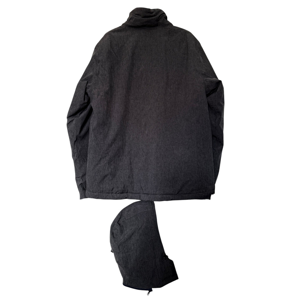 Little Donkey Andy Men’s Softshell Ski Snowboard Jacket Gray Opt Hood Size L NWT