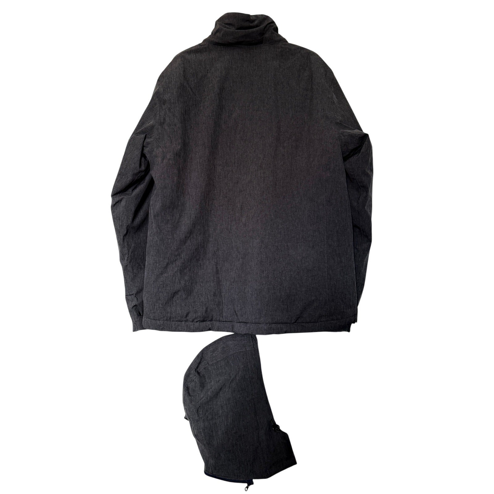 Little Donkey Andy Men’s Softshell Ski Snowboard Jacket Gray Opt Hood Size L NWT