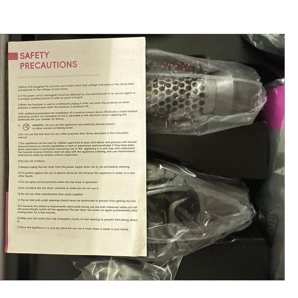 Create Hot Air Salon Modeling 5 Tools in 1 - Professional Styling Set NIB