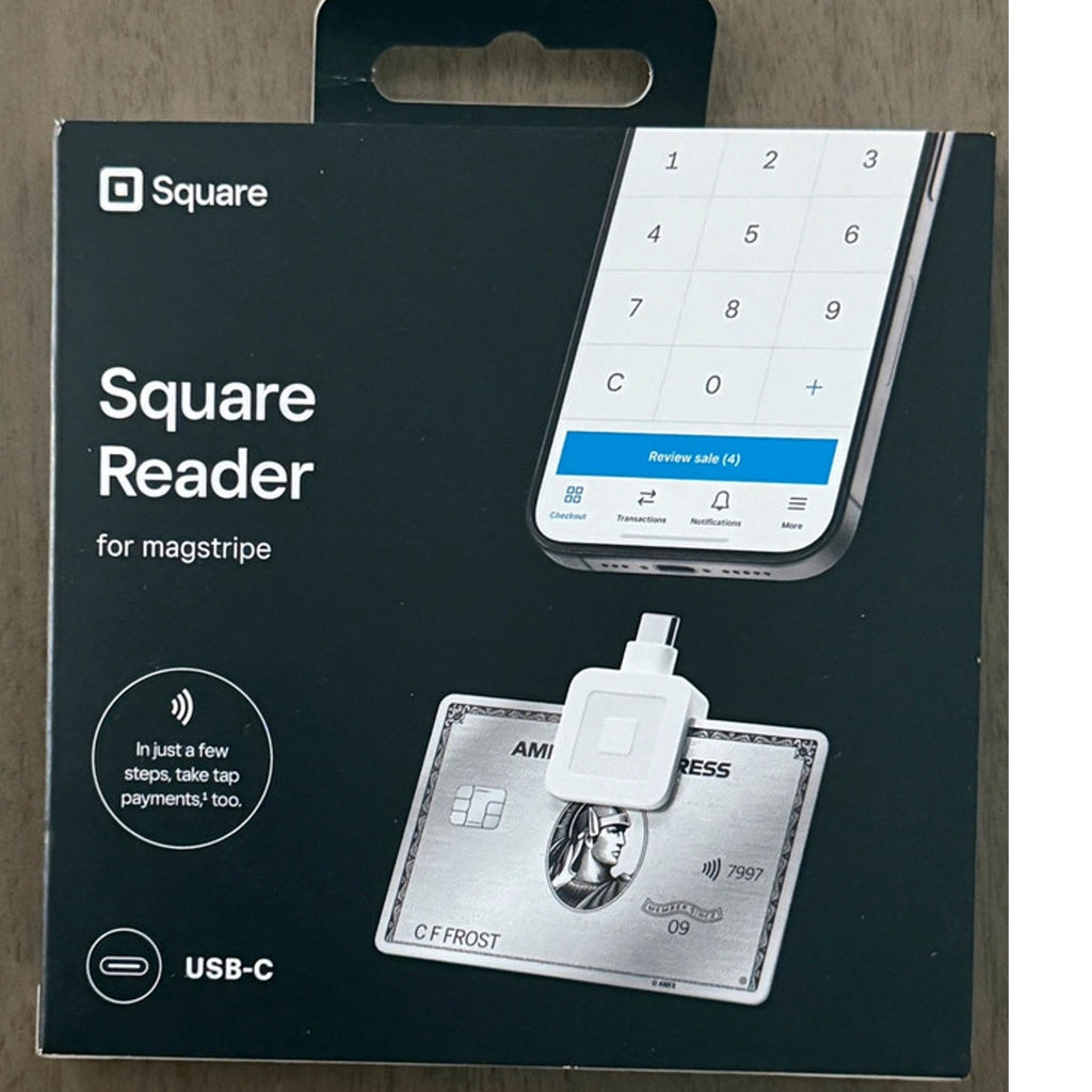 Square Reader for Magstripe Credit Card Swipe USB-C Mobile POS Brand New Box