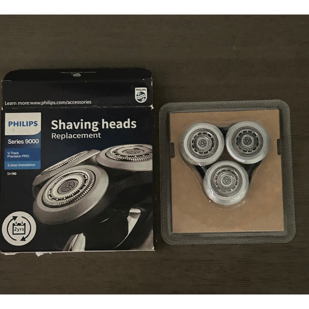 Philips SH90 Series 9000 Replacement Shaving Heads | V-Track PRO Open Box