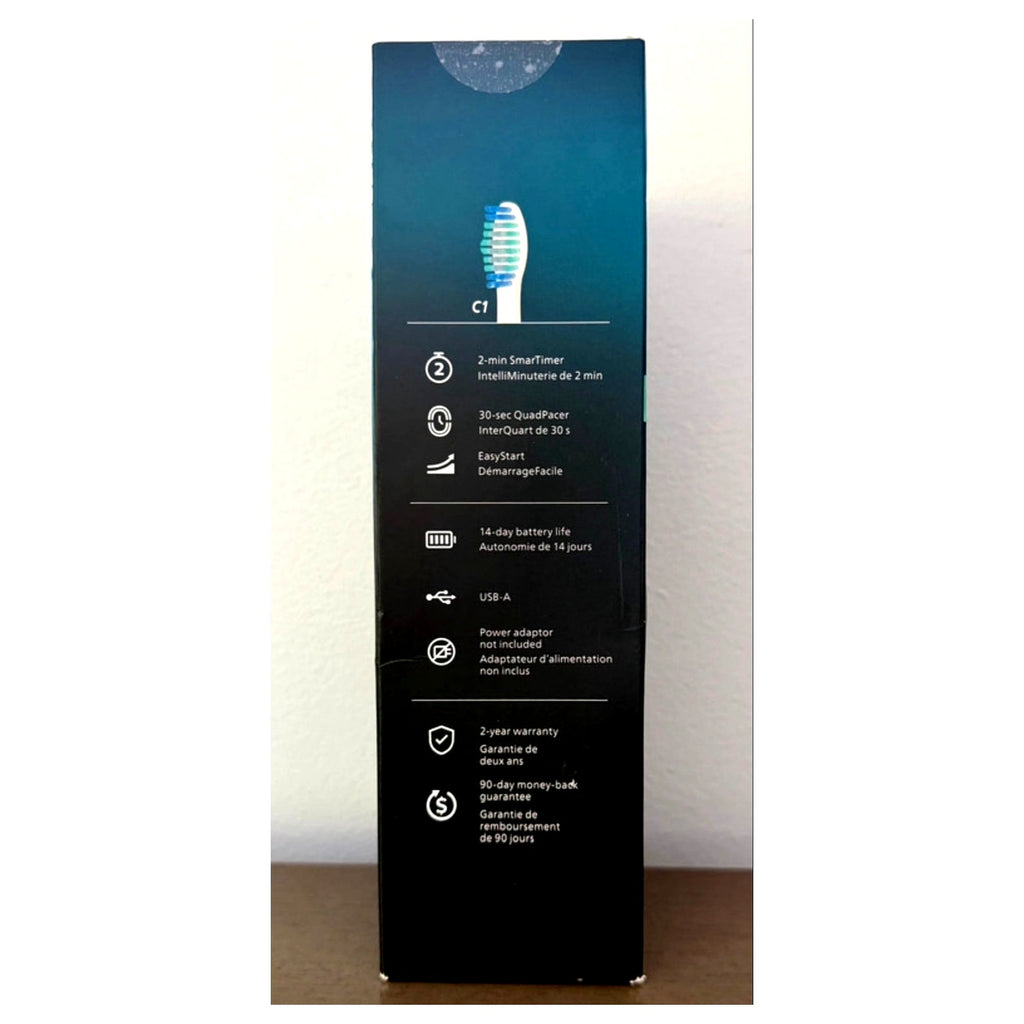 Philips Sonicare 1100 Series Electric Toothbrush w/ Timer, 14 day Charge ++BONUS