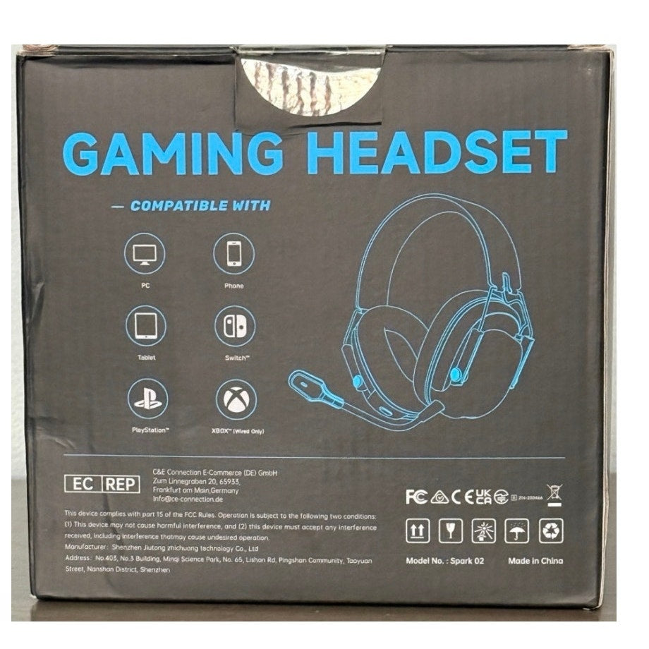 Spark 02 Gaming Headset Compatible w/ ALL Platforms New Sealed Orange & Black