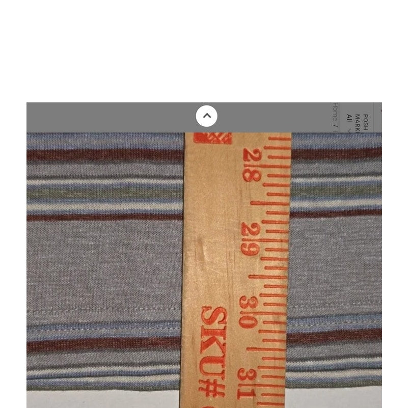 prAna Mens Organic Cotton & Hemp Tee Shirt Size XXL Gray /Alloy w/Stripes NWT