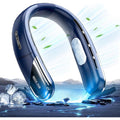 Portable Bladeless Neck Fan 6000mAh USB‑C 5‑Speed Quiet 360° Cooling Lightweight