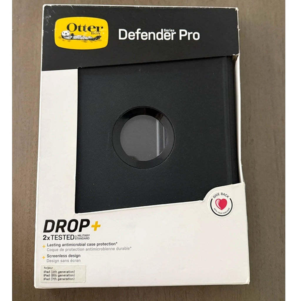 OtterBox Defender Pro Case iPad 7th 8th 9th Gen 10.2" Rugged Black Case New