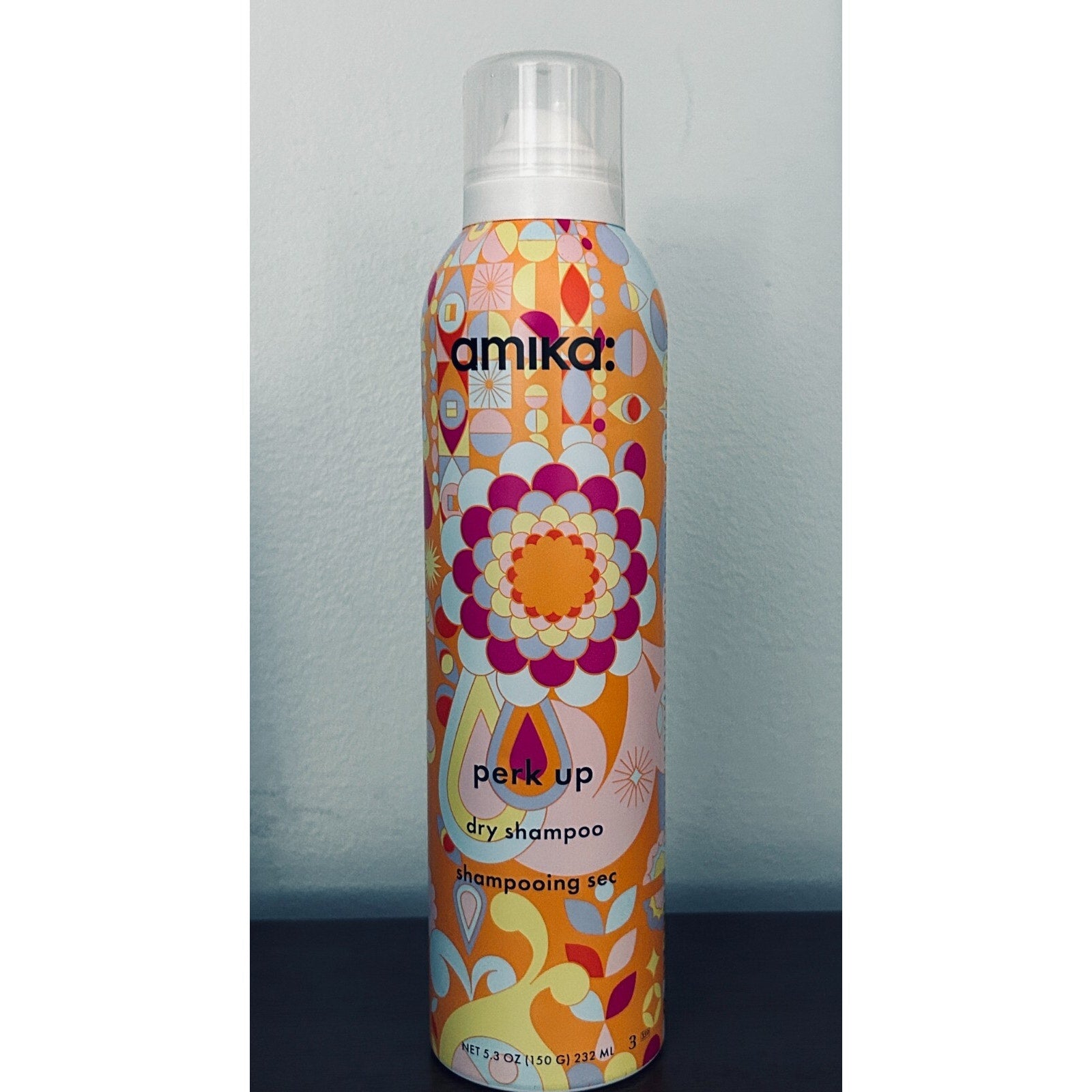 AMIKA Perk Up Dry Hair Shampoo Spray 5.3 oz – Brand New, Exp. 2027, Talc-Free