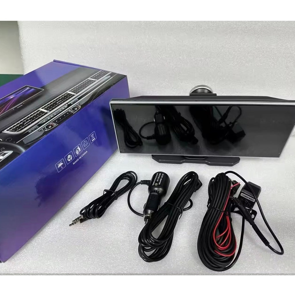 Tigerfeel H808D 11.26" Portable Smart Car Touchscreen Monitor w/ 2K Dash Camera