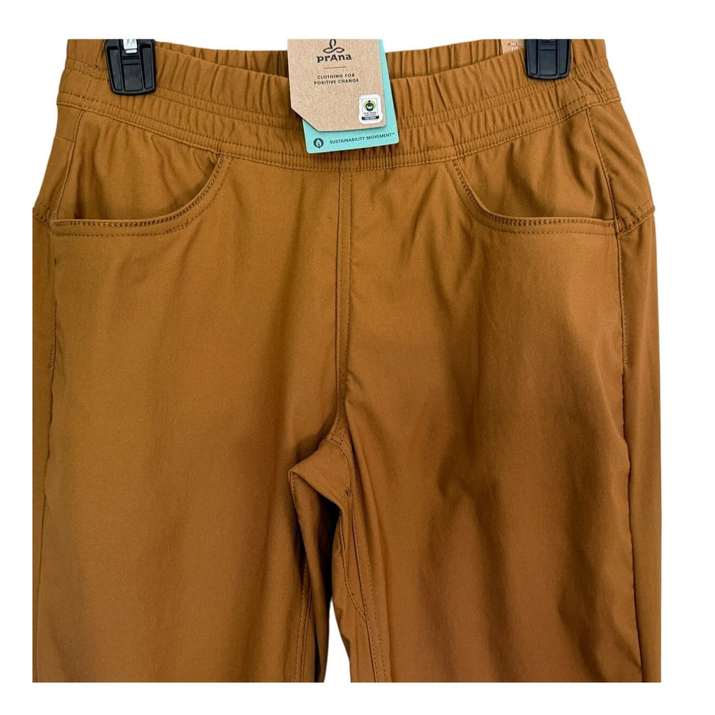 Women's PrAna Halle E‑Waist Jogger II – Antique Bronze /Tumeric - Size 6 NWT